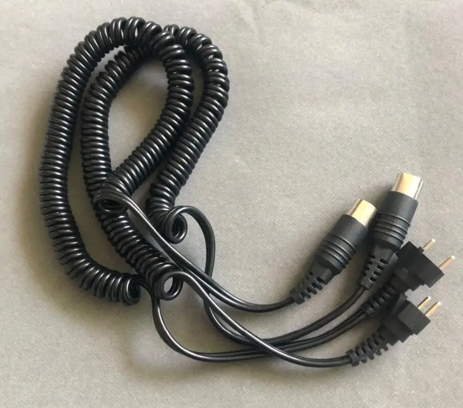 2pcs black 2 шт сильная 210 204 90 102L 105L ручка шнур питания Электрическая дрель для маникюра и аксессуары электрическая дрель для ногтей - Цвет: 2pcs black