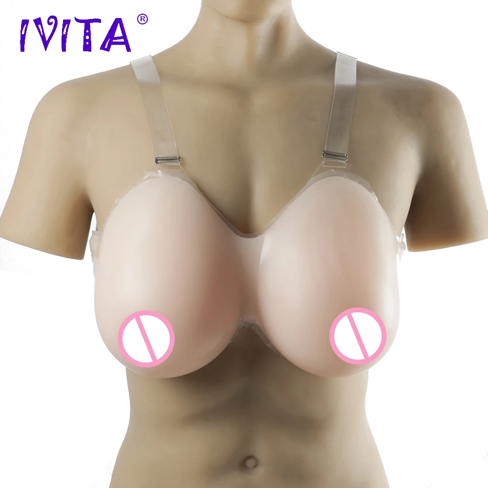 IVITA 6000g огромная накладная силиконовая грудь формирует поддельные для