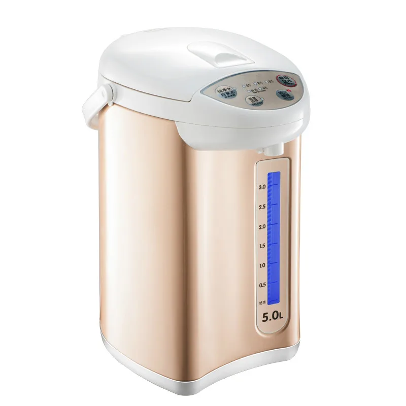 Электрический термос бутылка для воды изолированный домашний полностью