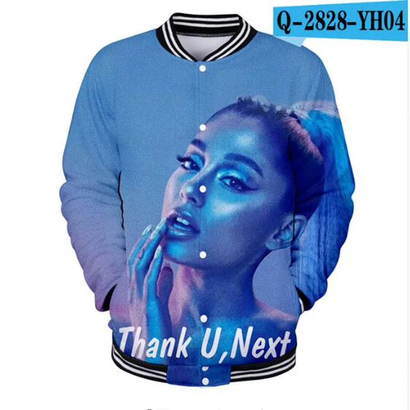 Форменная куртка Ariana Grande для опасных женщин и бейсбола мужские женские толстовки