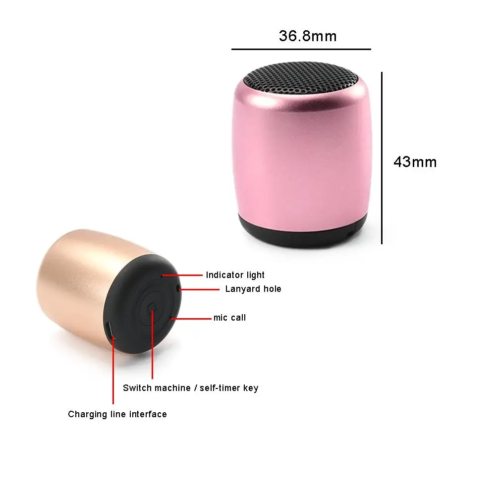 Супер Портативный Динамик с микрофоном Поддержка селфи пульт дистанционного