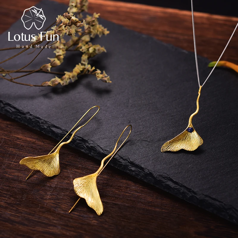 Lotus весело Настоящее стерлингового серебра 925 Природных Ляпис ручной работы