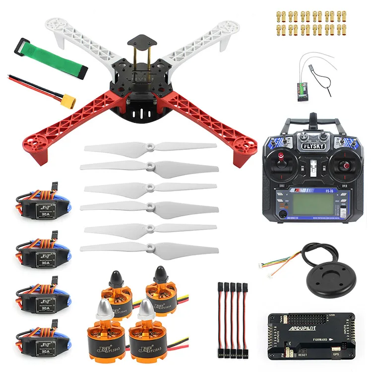 Combo C JMT DIY Дрон Квадрокоптер 450 мм рама комплект 920KV CW CCW двигатель 9433 пропеллеры 30A ESC APM 2,8 Контроллер полета gps компас - Цвет: Combo C