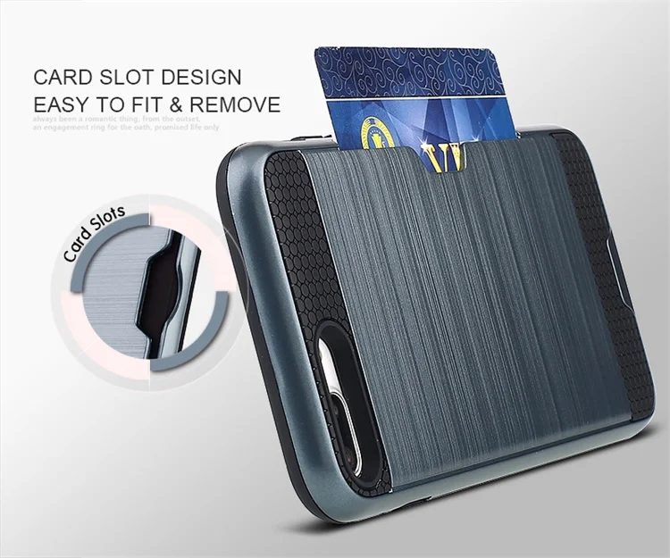 Деловые чехлы для телефонов iPhone11 X XS Max XR чехол скользящий армированный кошелек с