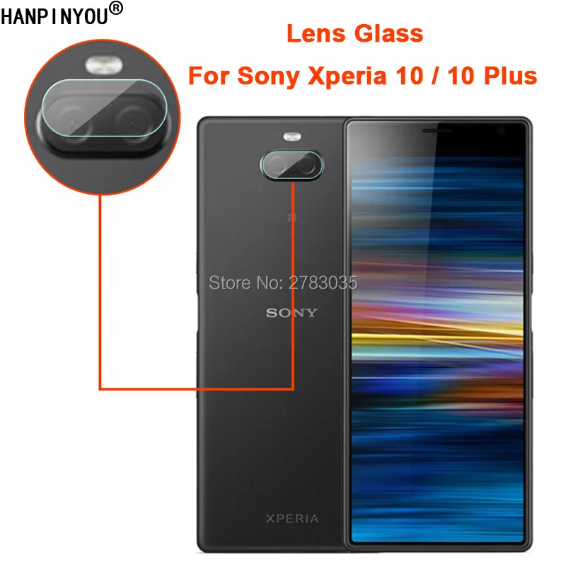 Для Sony Xperia 10 6 0 &quot / Plus 5&quot Прозрачная ультра тонкая задняя крышка для объектива