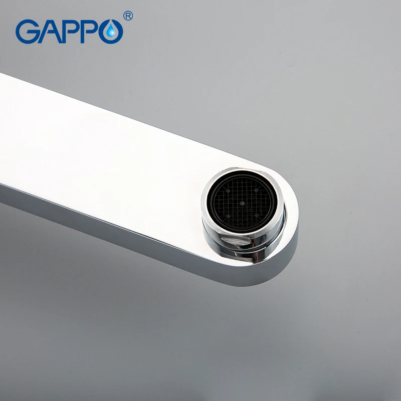 GAPPO смеситель для ванной комнаты водопад краны Высокий Ванная Раковина Смесители