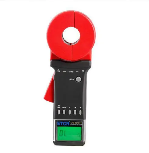 CE ETCR2100 + цифровой прибор для измерения сопротивления заземления на земле