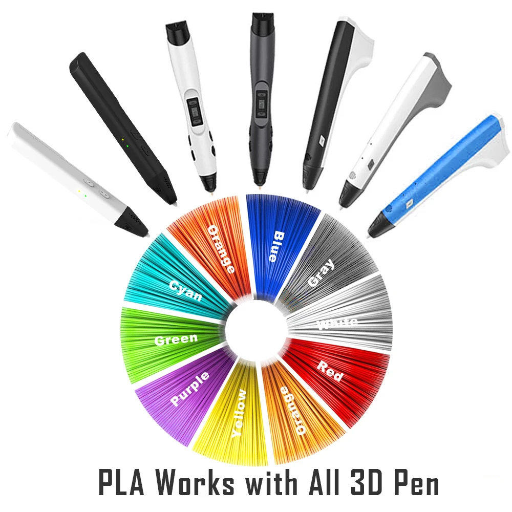 

SL-300 3D Pen 1.75mm ABS PLA 3D Reills Children Drawing Pens Filament Explore Creation DIY Gadget 100% No Bubble