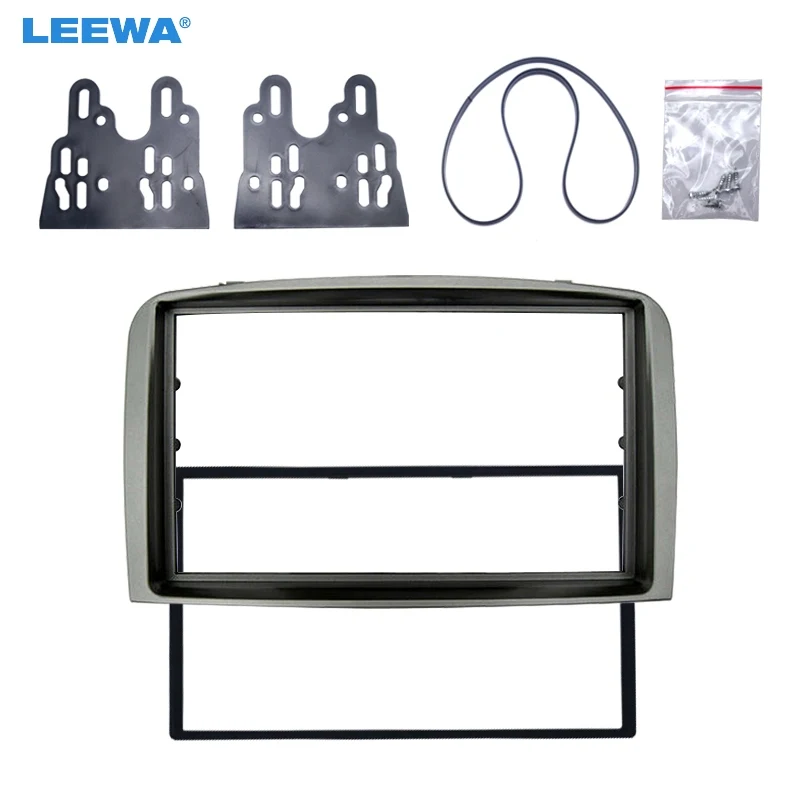 LEEWA Double Din Facia для ALFA ROMEO 147 радио DVD стерео CD панель установка приборной панели