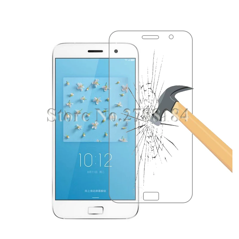 2 шт 9H 2.5D Настоящее Закаленное стекло для lenovo ZUK Z1 протектор экрана