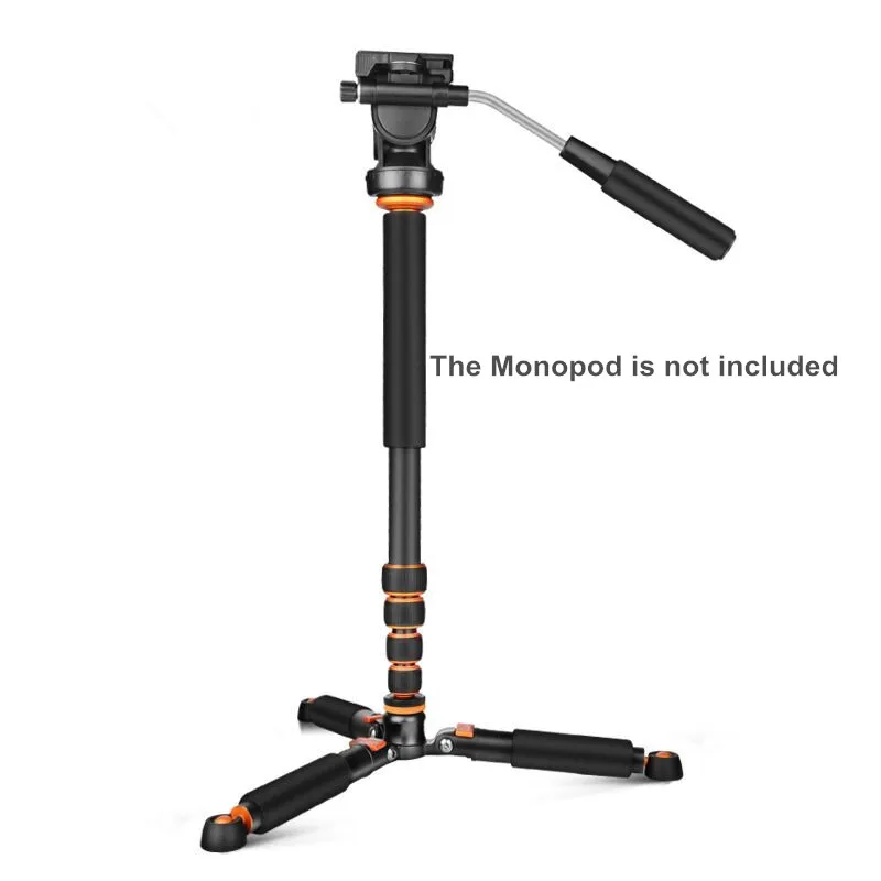 Desktop Mini Tripod Load 3KG Universal 3 Legs Monopod Base Stand Unipod Support for Canon 60D 5D Nikon D90 Sony A58 A7RII DS | Электроника