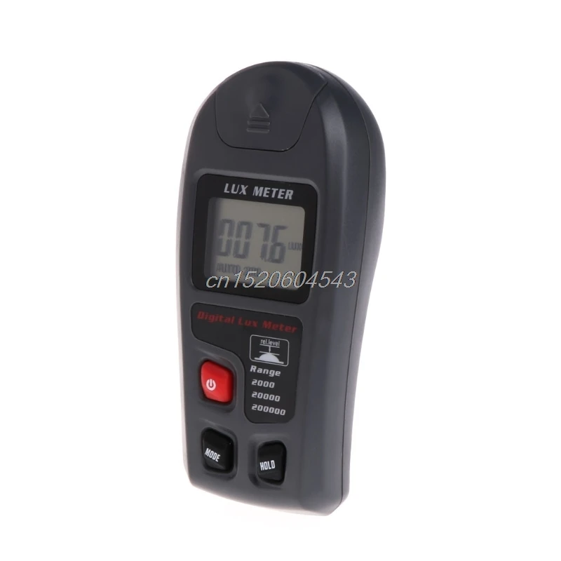 Цифровой светильник Luxmeter 0 1 ~ 200000Lux датчик большой ЖК-дисплей фотометр R07 оптовая