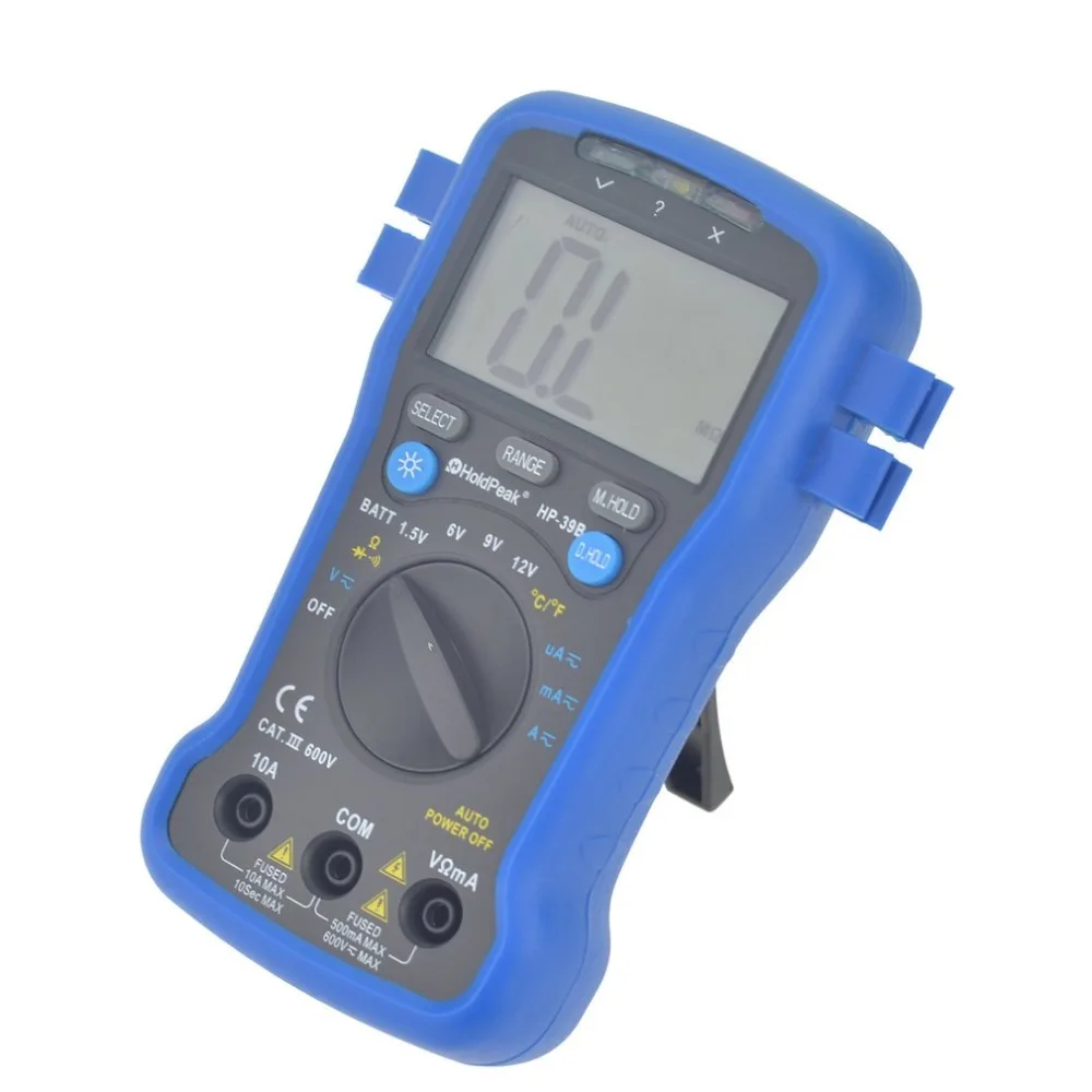 Digital Multimeter Multifunction AC/DC Voltage Current Temperature Resistance Capacitance Pocket Tester | Инструменты