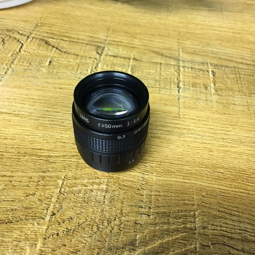 50 мм F1.4 CCTV фильм объектив+ C-M4/3 крепление для Micro 4/3 m4/3 EPL5 EPM3 EPL7 OM-D