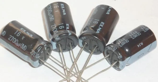 10 шт. 2700 мкФ 16V ELNA Япония RJ4 серии 12,5x22 мм 16V2700uF аудио конденсатор с алюминиевой крышкой