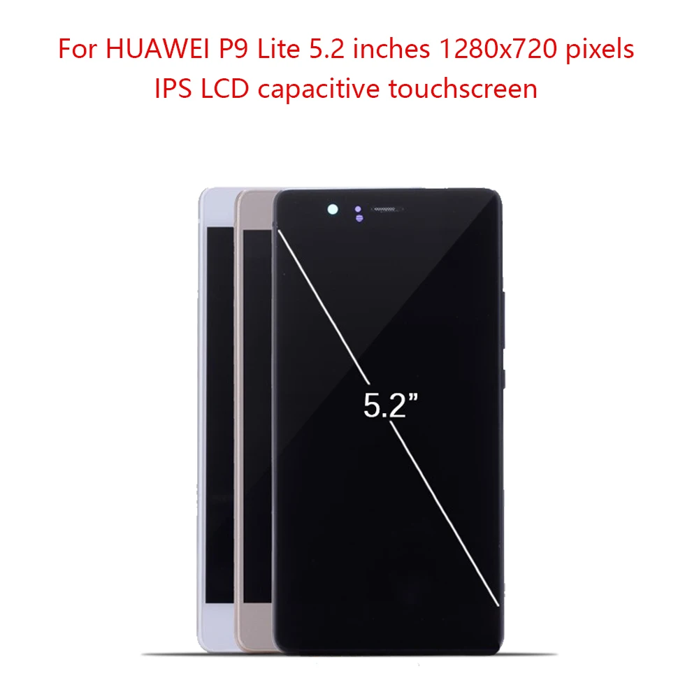 Сменный сенсорный ЖК экран 5 2 дюйма для HUAWEI P9 Lite L21 L53 G9|lcd screen|2 screenhuawei lcd screen |