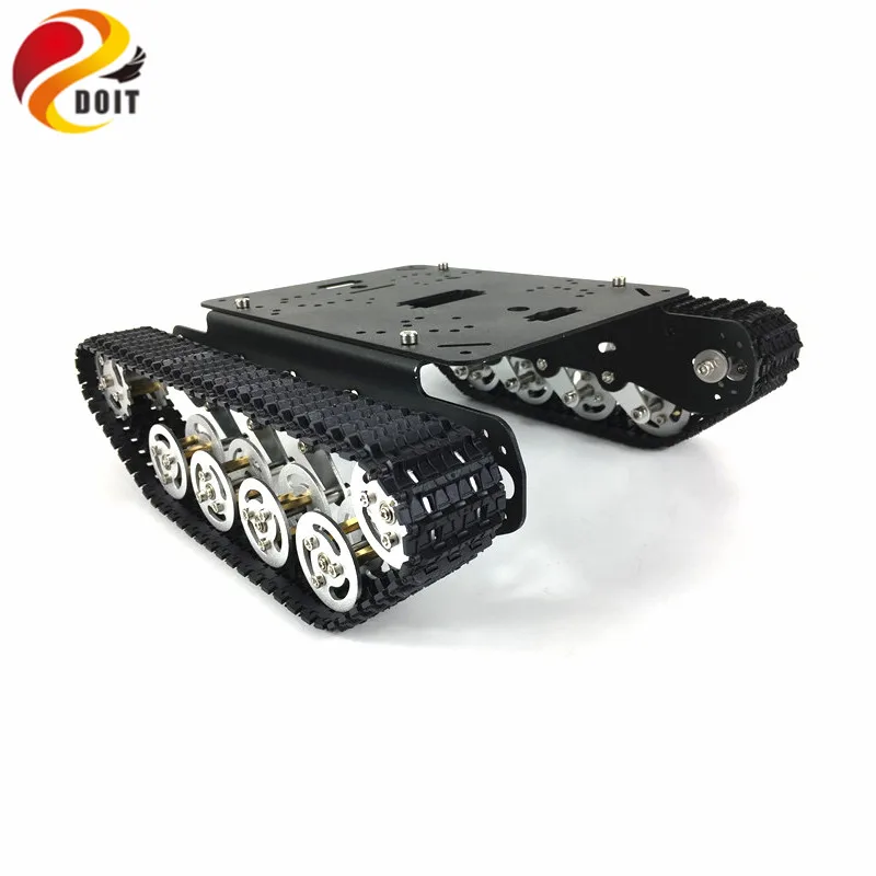Shock Absorber metal Robot Tank car Chassis damp damping tracked vehicle track crawler caterpillar for arduino diy rc toy | Игрушки и