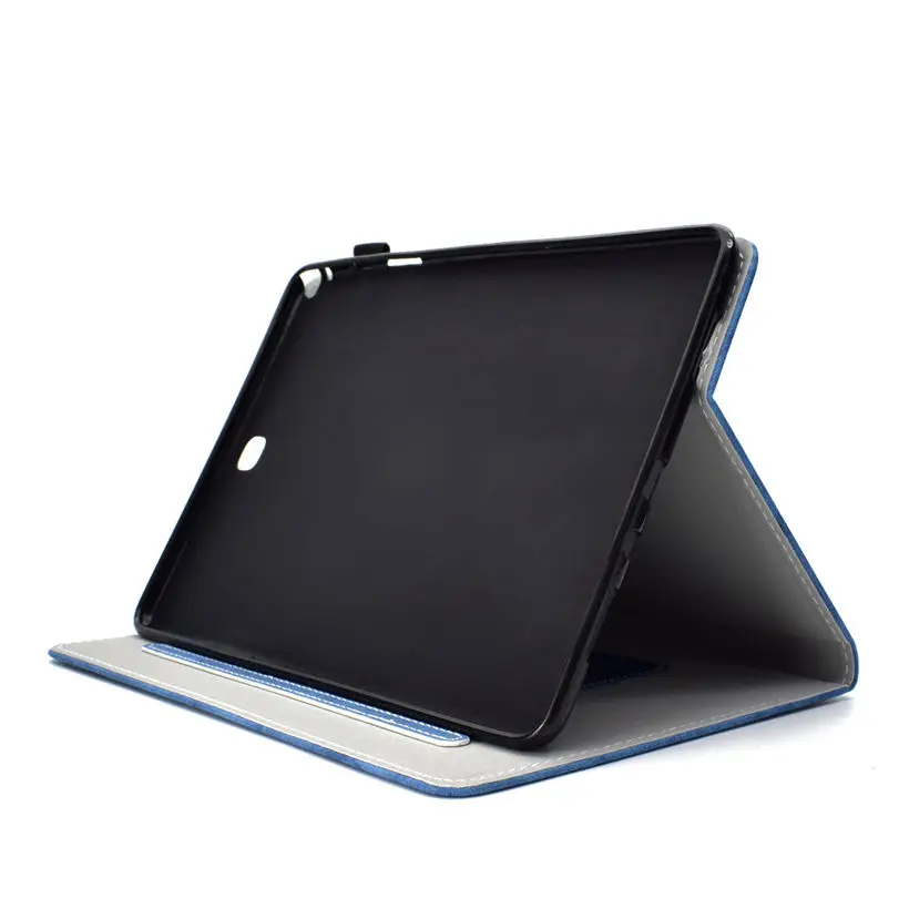 SM-T555 чехол для samsung Galaxy Tab A 9,7 SM-T550 T550 T555 P550 P555 Smart Cover Funda, защитная Подставка для планшета+ пленка+ ручка