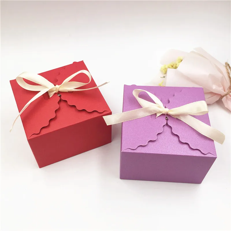 Подарочная/коробка для конфет 9x9x6 см 20/24/50 шт. | Украшения и аксессуары