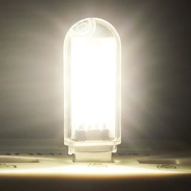 3LED портативный мини usb лампа Настольный ночник книга свет для ПК настольный