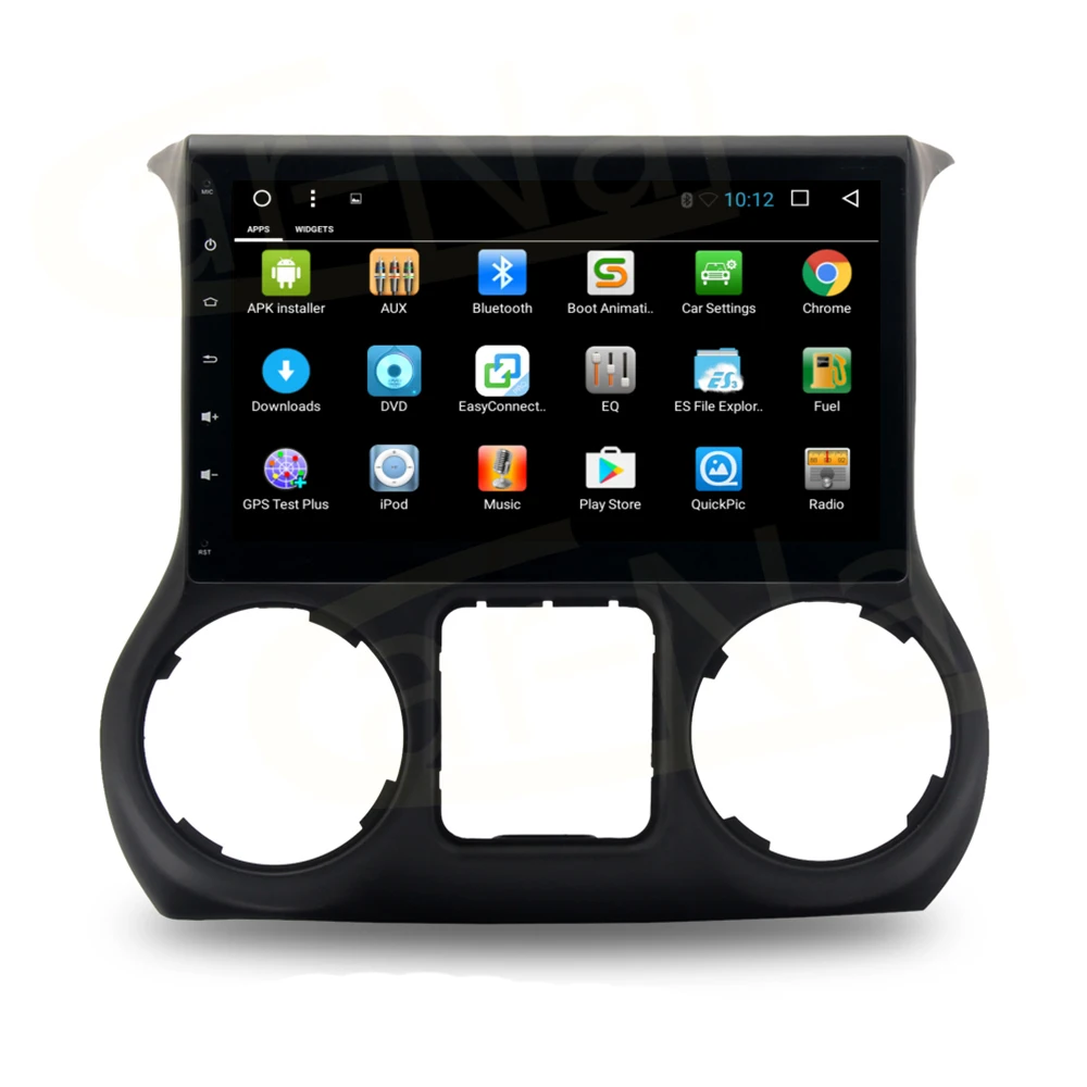 Android 7 1/8 0 Автомобильный GPS плеер Navi для Jeep Wrangler 2011 2016 Авто головное устройство без