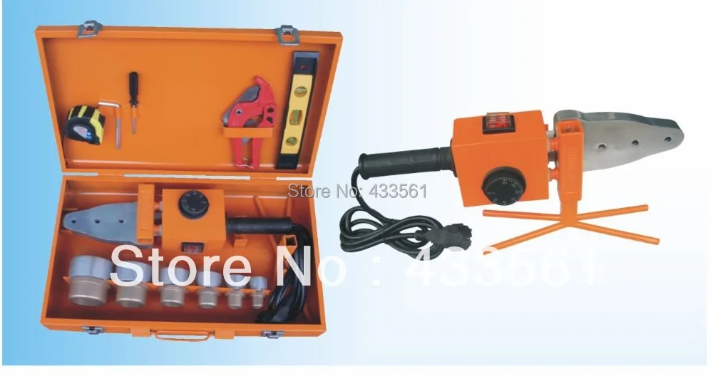 Portable  welding machine /Butt  fusion equipment/ induction furnace plastic pipe fittings ( connector) in great size DN20-DN63