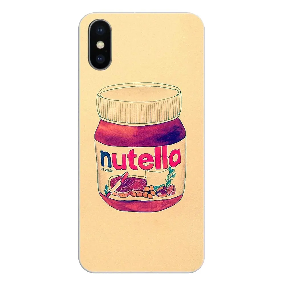 Для Xiaomi Mi6 Mi 6 A1 Max Mix 2 5X 6X Redmi Note 5 5A 4X 4A A4 4 3 Plus Pro шоколадная еда Tumblr Nutella силиконовые