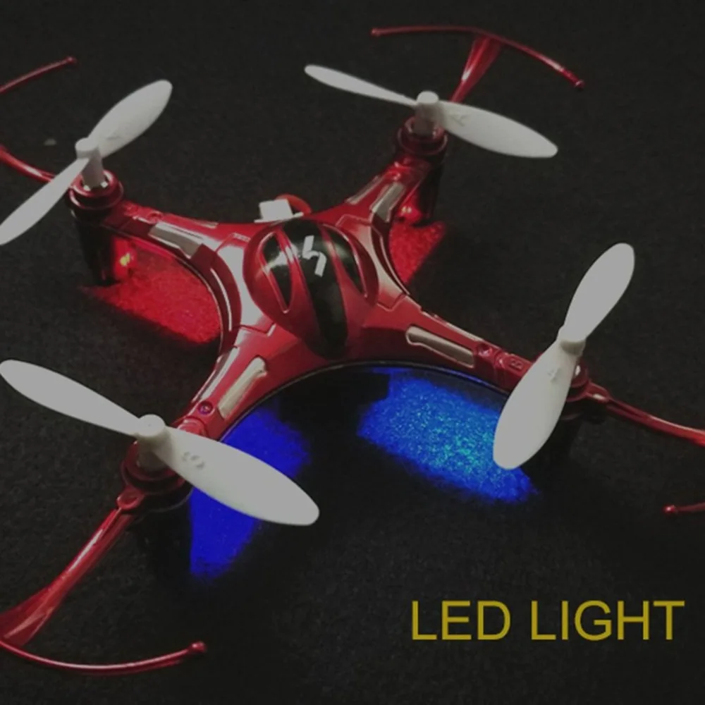 2.4G RC Drone 4CH 4-Axis Quadcopter with LED Light 3D Flip One Key Return Altitude Hold Headless Mode Helicopter | Игрушки и хобби