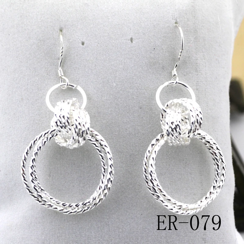 Женские винтажные серьги Красивые Висячие из стерлингового серебра 925 пробы 2017|925