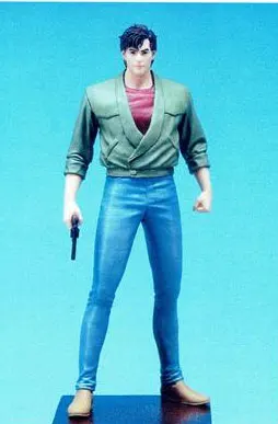 Ryo Saeba Аниме 1:20 Масштаб Городской охотник Ryo Saeba Kaori Makimura миниатюрные неокрашенные Мужские Женские тело фигурная Смола Модель комплект для взрослых - Цвет: Ryo Saeba