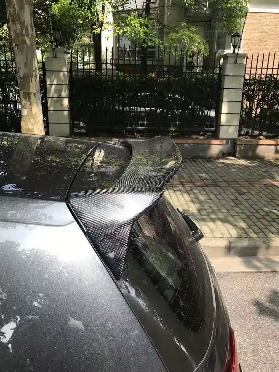 Задний спойлер из углеродного волокна в стиле Asp для VW GOLF MK7R GTI|Спойлеры и крылья| |