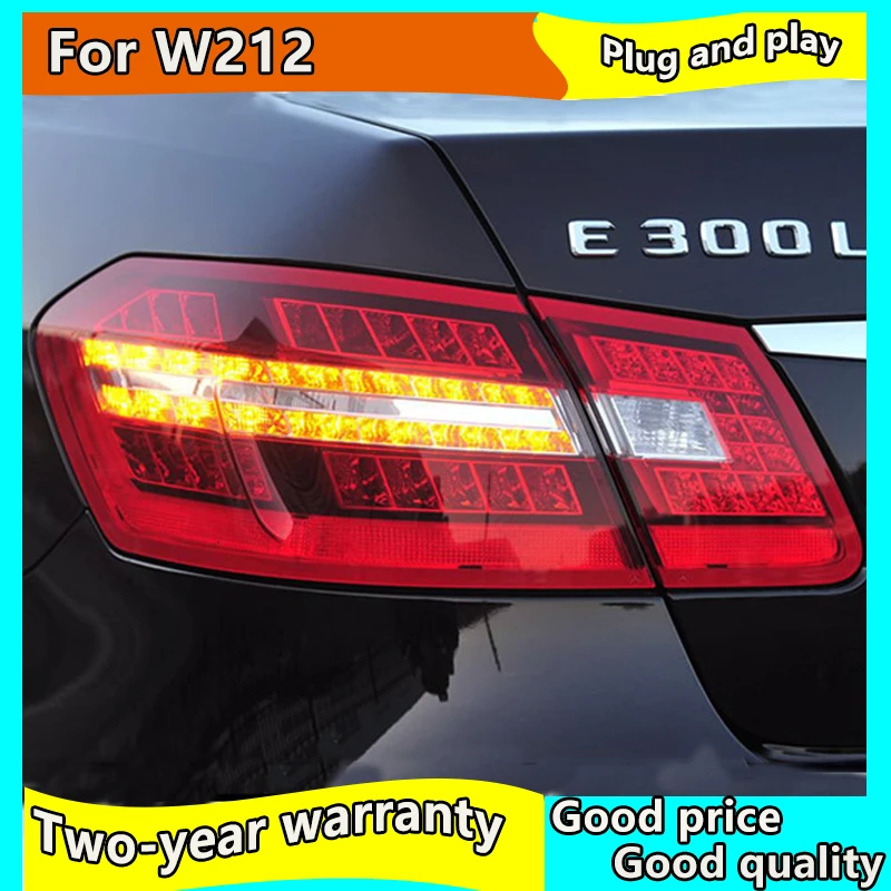 Автомобильный Стайлинг для BENZ E CLASS W212 2009 2013 E350 E300 E250 E63 задний светодиодный фонарь