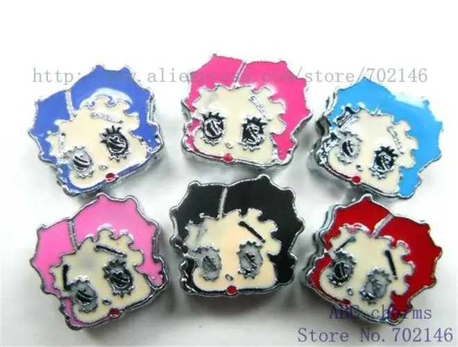 wholesale price hot ale Free shipping 10pcs BEAUTIFUL SL119 8mm Internal Dia.8mm Slide Charms Fit pet collar | Украшения и