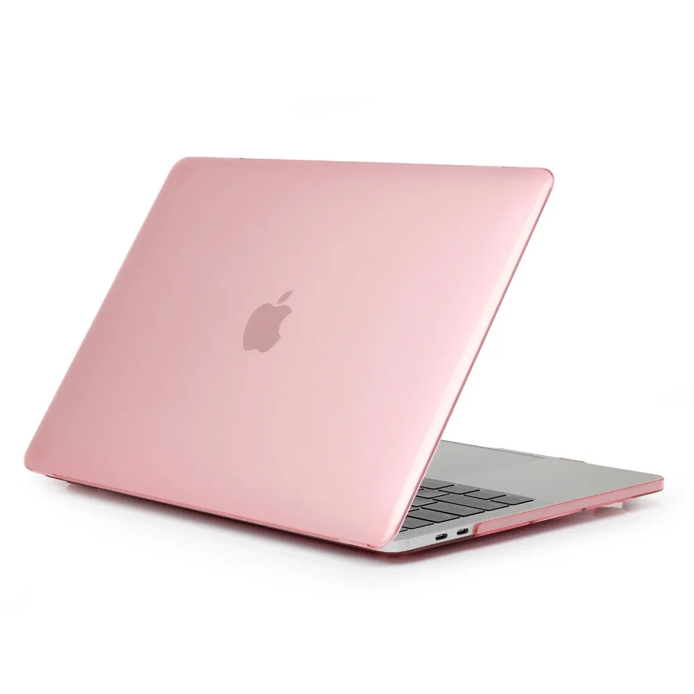 Горячая Прозрачный прозрачный корпус для Macbook Pro retina Air 11 12 13 15 для Mac Air 13 New pro 13 15 чехол для ноутбука