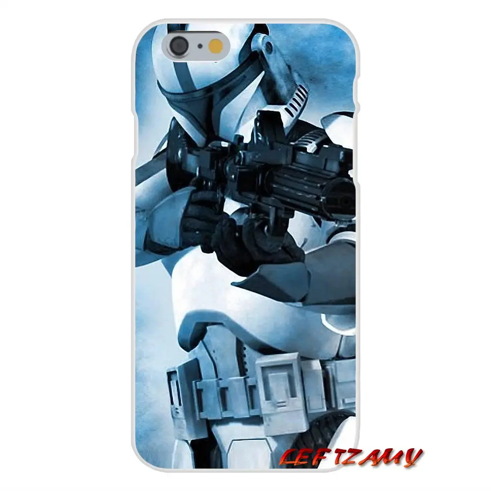 Для iPhone X XR XS MAX 4 4S 5 5S 5C SE 6 6S 7 8 Plus Звездные войны Troopers аксессуары чехлы для