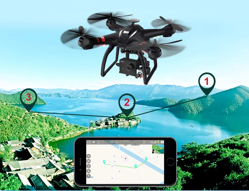 BAYANGTOYS X22 1080P 5,8G FPV дрона с дистанционным управлением 4-Каналы гоночный Квадрокоптер Wi-Fi приложение интеллектуальные функции возврата 1080P HD камеры RC вертолет