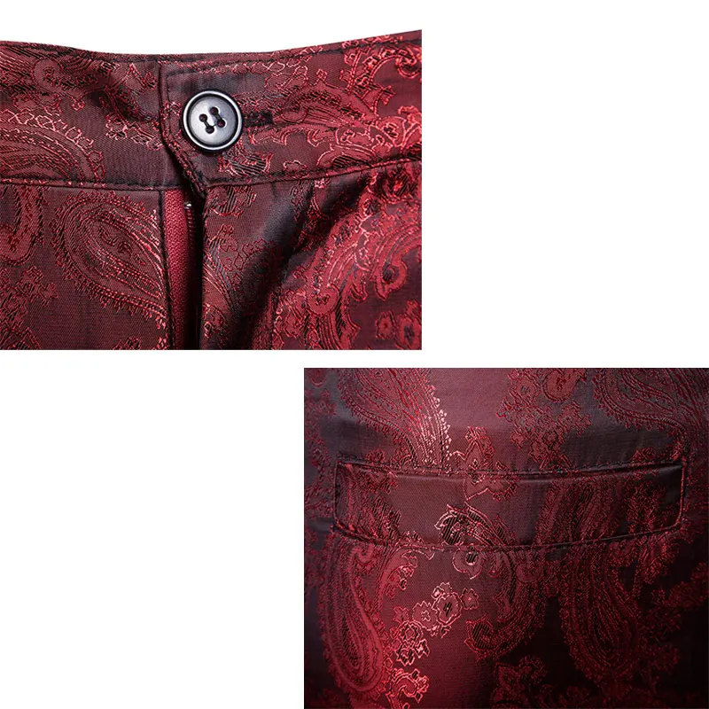 Пейсли кешью мужских костюмных брюк Slim Fit Детская короткая футболка с героями из