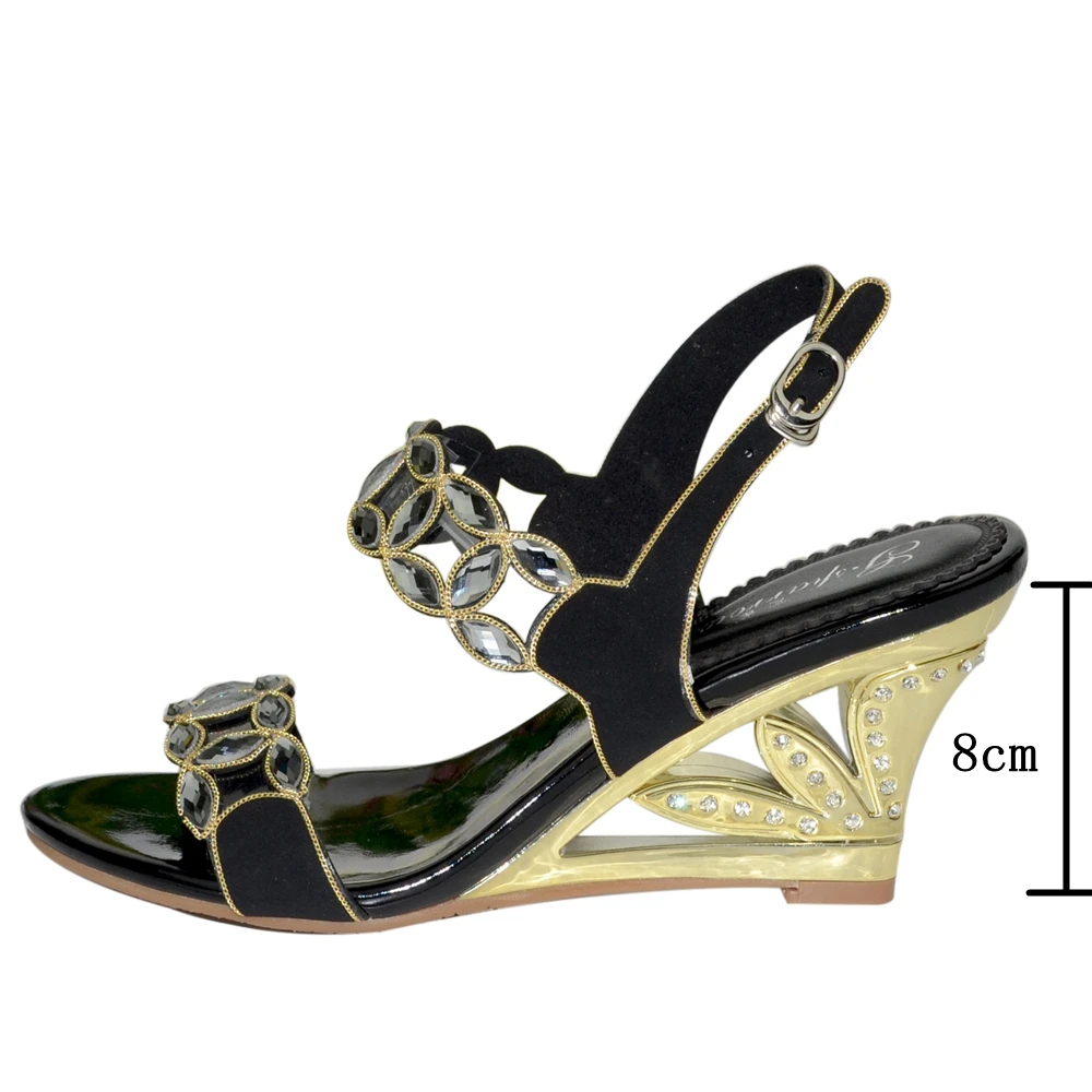 Новинка 2019 года модные и пикантные Свадебные вечерние туфли со стразами