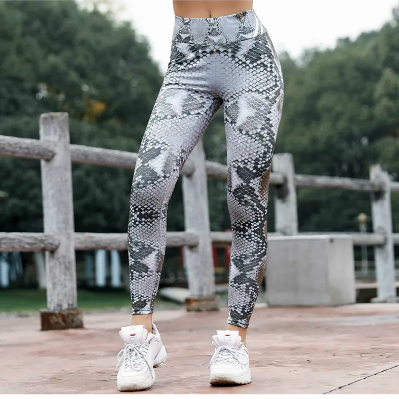 CHRLEISURE модные Цвет печать Для женщин, тренировочные брюки, Фитнес дышащее с эффектом push-up леггинсы полиэстер, эластичные женские сексуальные; леггинсы