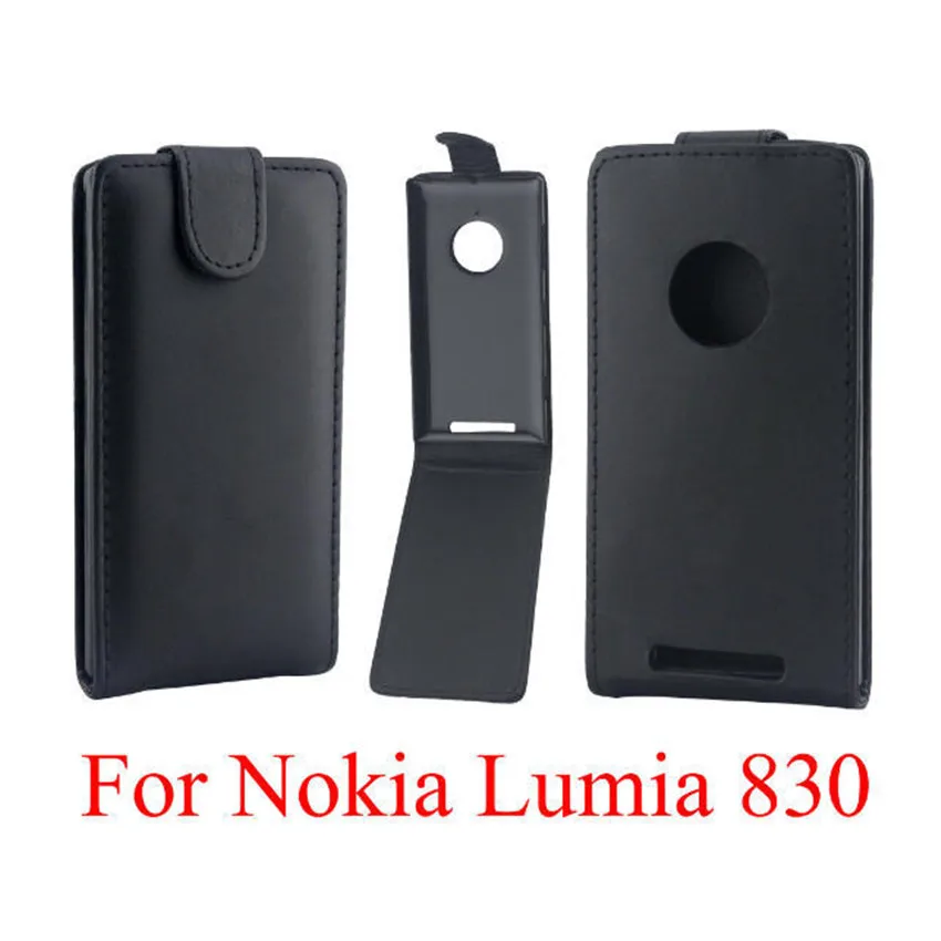 Чехол из искусственной кожи чехлы с откидной крышкой для Nokia Lumia 830 N830 задней