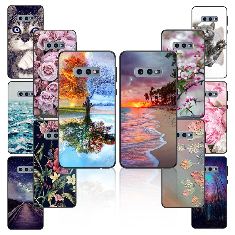 Чехол 4G S10 для Samsung Galaxy Plus/S10e силиконовый чехол Lite защитный S10PLUS S10E оригинал |