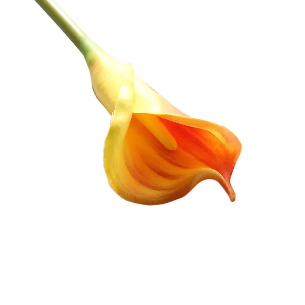 Новинка Лидер продаж 1 шт. свадебное украшение искусственные цветы лист Калла