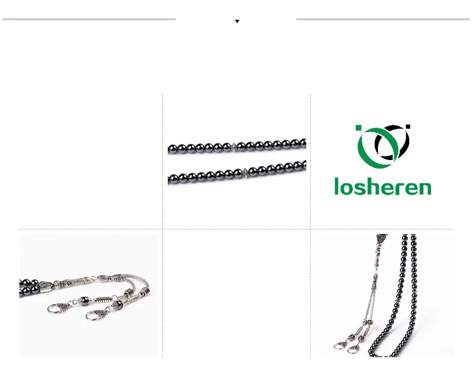 LOSHEREN 8 мм черный гематитовый камень бисером 99 исламские четки мусульманский тасбих Аллах Мухаммед Четки Для женщин Для мужчин