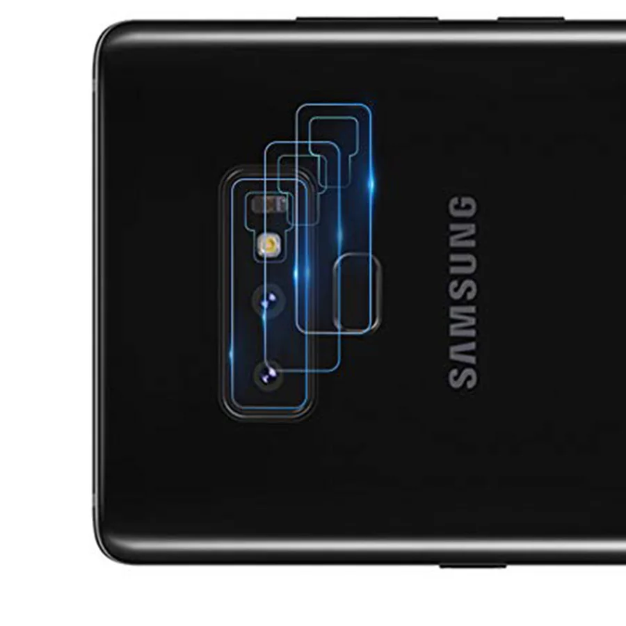 Note 9 Ultra Thin Transparent Clear Back Camera Lens Tempered Glass Film Screen Protector Case for Samsung Galaxy Note9 | Мобильные
