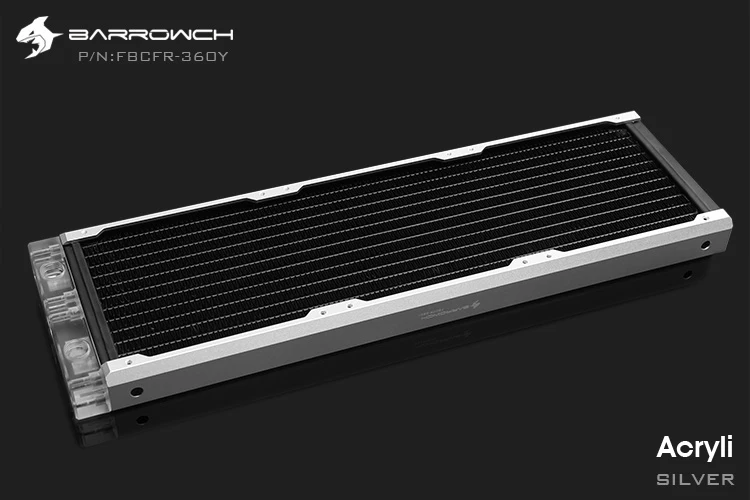 FBCFR-360 Barrowch модульный радиатор 360 мм для рыбы-Хамелеона съемный из акрила/POM