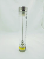lzm 20g pipeline air acrylic rotameter industy flow meter female or male 34bsp or npt stainless steel fitting