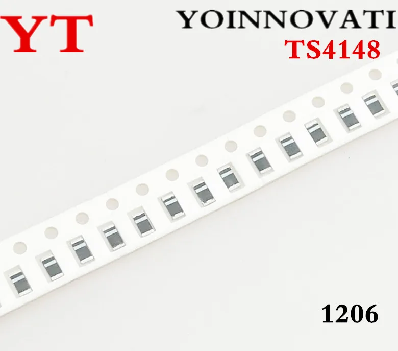

100 шт./лот Diode 1206 TS4148 0.5A 100% NEW Best quality.