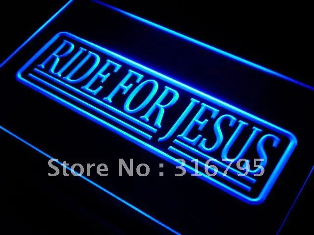 Светодиодные неоновые световые выключатели i501 Ride для дисплея Иисуса 20 + цветов 5