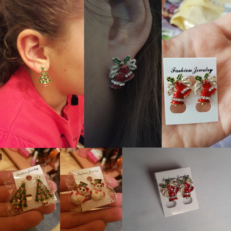 Новые модные женские туфли Санта Клаус Снеговик прекрасный дерево колокол