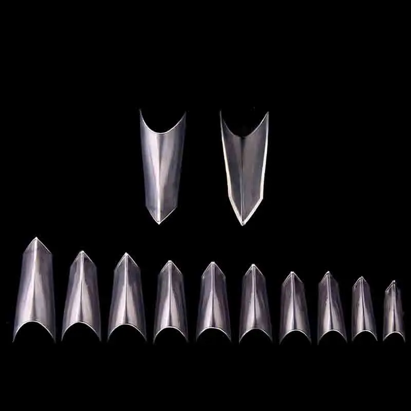 100 шт. треугольный дизайн для дизайна ногтей в стиле Феррари 2 цвета полностью